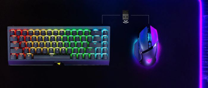 Razer Mouse Basilisk V3 Pro 35K, RGB, USB-A/WL/BT, Phantom White Ed.
