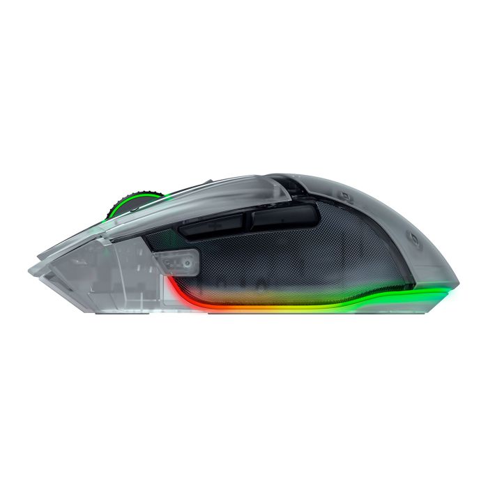 Razer Mouse Basilisk V3 Pro 35K, RGB, USB-A/WL/BT, Phantom White Ed.