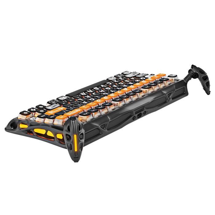 Клавиатура механическая GravaStar Mercury K1 Pro 80keys, GravaStar x Kailh Speedy Mint, BT/WL/USB, RGB, CyberFlare