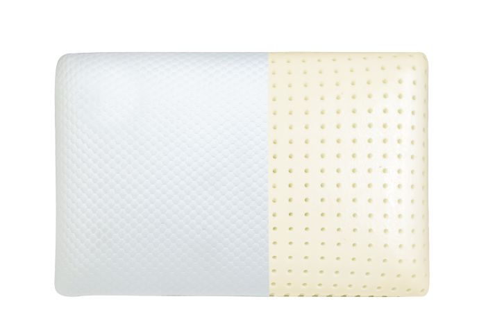 Подушка ортопедическая ARDESTO Sleepwell Warm&Cold 60х40х12см, прямоугольная, пена мемори, белый