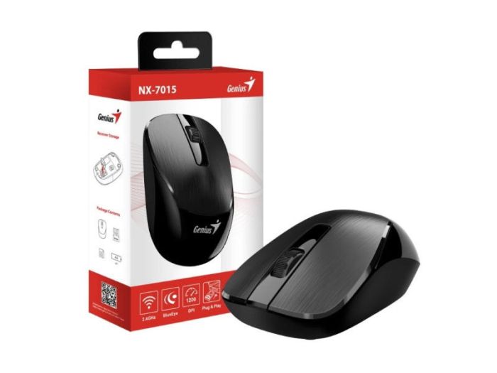 Миша Genius NX-7015, WL, чорний
