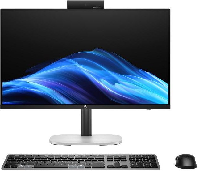 Комп'ютер персональний моноблок HP ProStudio 4-G1i 23.8" FHD IPS AG, Intel U7-265T, 16GB, F512GB, UMA, WiFi, кл+м, DOS, чорний