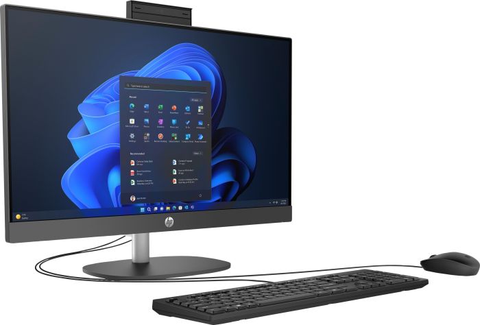 ПК Моноблок HP 240-G10 23.8" FHD IPS AG, Intel i5-1334U, 16GB, F512GB, UMA, WiFi, кл+м, 3г, DOS