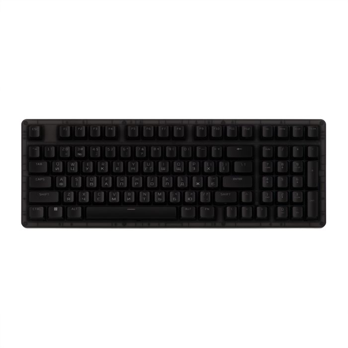 Клавиатура механическая HyperX Alloy Origins 2 1800 103key, Red, USB-A, Hot-Swap, EN/UA, RGB, черный