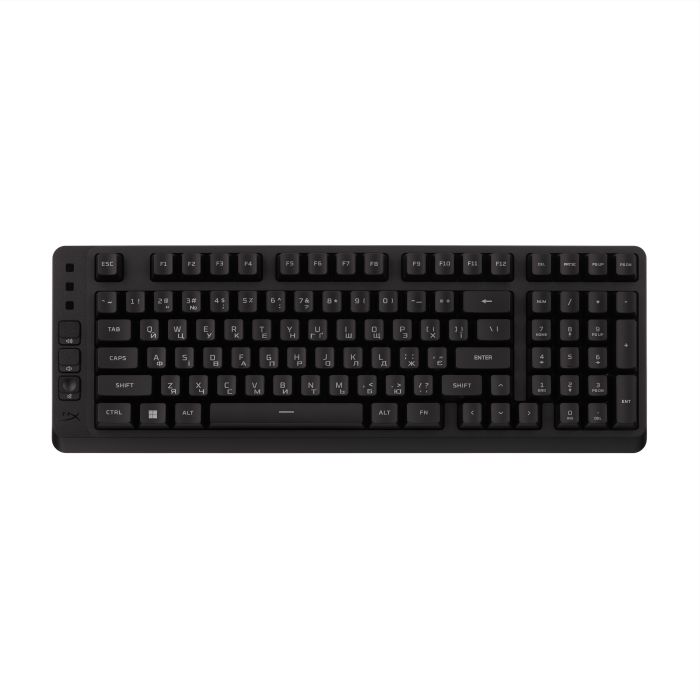 Клавіатура мембранна HyperX Alloy Origins EVE 1800 99key, Red, USB-A, EN/UA, RGB, чорний