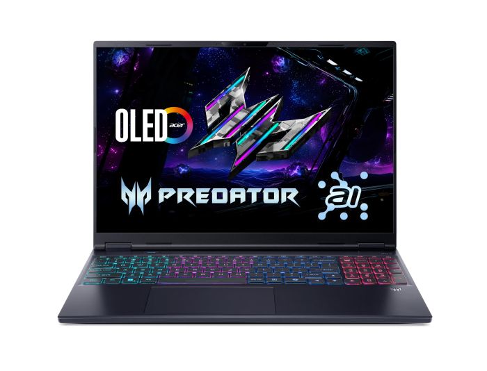 Ноутбук Acer Predator Helios Neo 16S PHN16S-71 16" OLED, Intel U9-275HX, 32GB, F1TB, NVD5070Ti-12, Win11P, черный