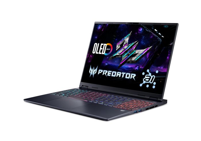 Ноутбук Acer Predator Helios Neo 16S PHN16S-71 16" OLED, Intel U9-275HX, 32GB, F1TB, NVD5070Ti-12, Win11P, черный