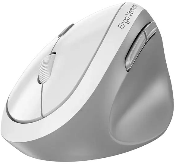 Genius Mice Ergo 8350S, Silent, AI, WL/BT, white-grey
