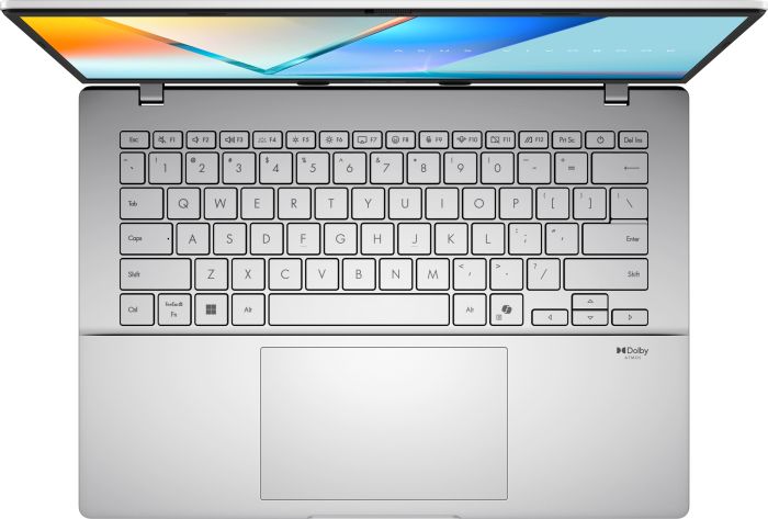 ASUS Notebook Vivobook S14 M3407KA-SF071 14" WUXGA OLED, AMD AI 5 330, 16GB, F512GB, UMA, NoOS, Silver