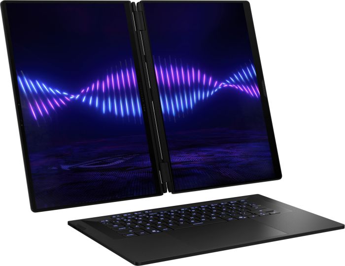 Ноутбук ASUS ROG Zephyrus Duo 16 GX651AX-SR100X 16" 3K Touch OLED, Intel Ultra 9 386H, 64GB, F2TB, NVD5090-24, noOS, Серый