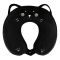 Подушка для шиї ARDESTO Travel Black Cat 30х30см, поліуретанова піна, чорний