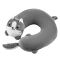 Подушка для шеи ARDESTO Travel Grey Cat 28х28см, полиуретановая пена, серый