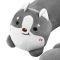 Подушка для шеи ARDESTO Travel Grey Cat 28х28см, полиуретановая пена, серый