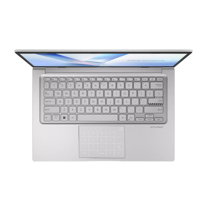 Ноутбук ASUS Vivobook 14 X1404VA-EB1528 14" FHD IPS, Intel 3 100U, 16GB, F512GB, UMA, NoOS, Серебристый
