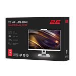 Комп'ютер персональний моноблок 2E Rational K18 23.8" FHD IPS Intel i5-14400, 16Gb, F256GB, UMA, H610, K18.610, 150W, FreeDos, білий