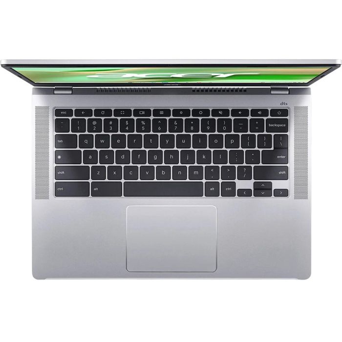 Ноутбук Acer Chromebook CB314-4H 14" FHD IPS, Intel i3-N305, 8GB, F128GB, UMA, ChromeOS, сріблястий