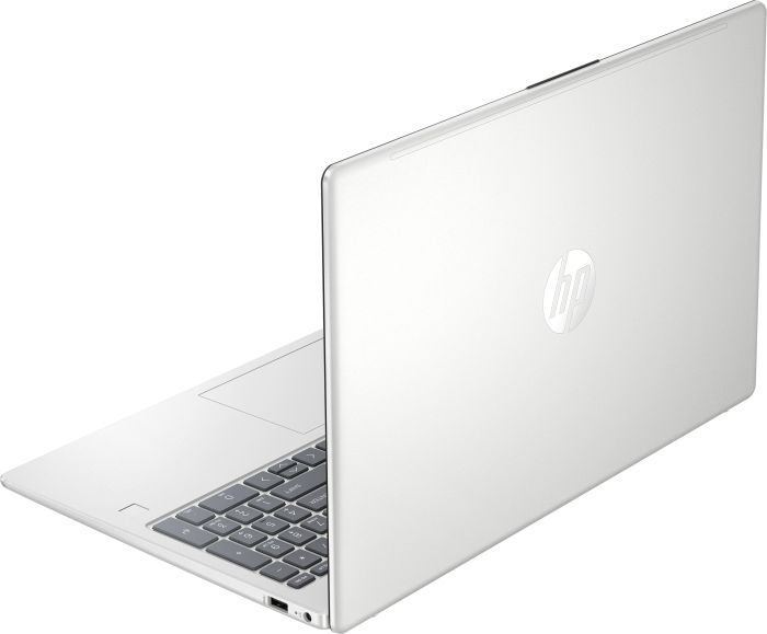 Ноутбук HP 15-fd1008ua 15.6" FHD IPS AG, Intel 5-120U, 16GB, F512GB, UMA, DOS, сріблястий
