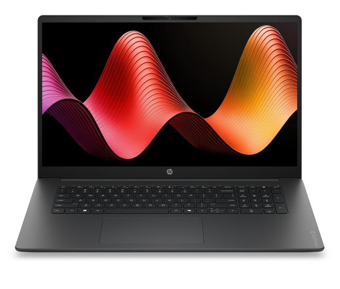 Ноутбук HP OmniBook 3 17-dp0007ua 17.3" FHD IPS AG, AMD R5-130, 8GB, F512GB, UMA, DOS, чорний