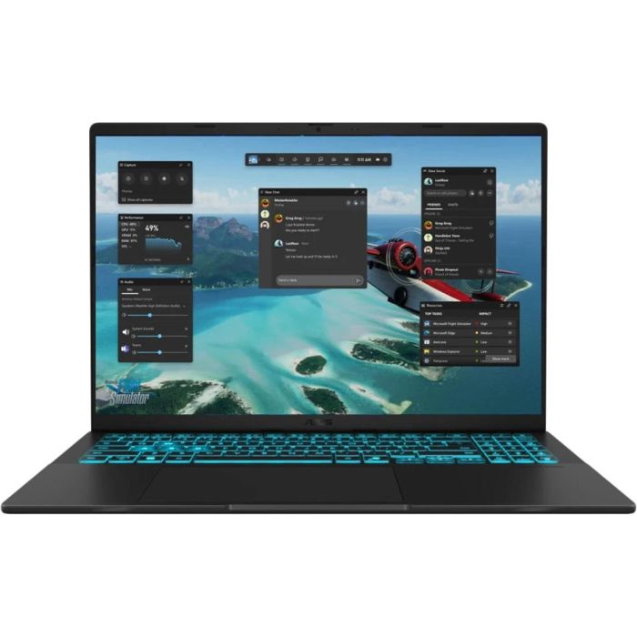 Ноутбук ASUS Vivobook V16 V3607VM-TK152 16" WUXGA, Intel 5 210H, 32GB, F1TB, NVD5060-8, NoOS, Черный