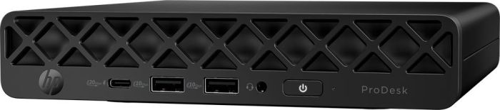 Комп'ютер персональний неттоп HP ProDesk 4-G1i Mini, Intel U5-225T, 16GB, F512GB, UMA, WiFi, кл+м, 3р, DOS