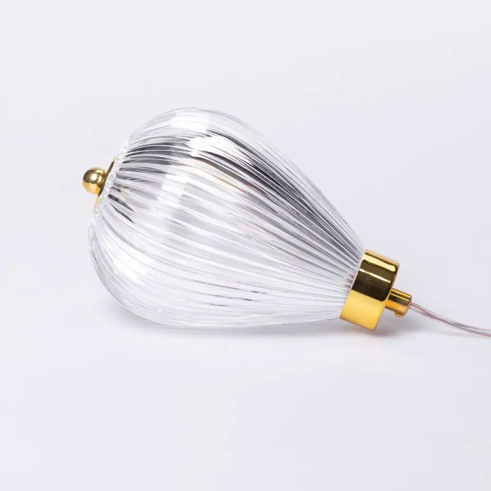 Гірлянда штора з фігурками Повітряна куля 3 метри 6 ламп тепле жовте світло 6L3MBAL