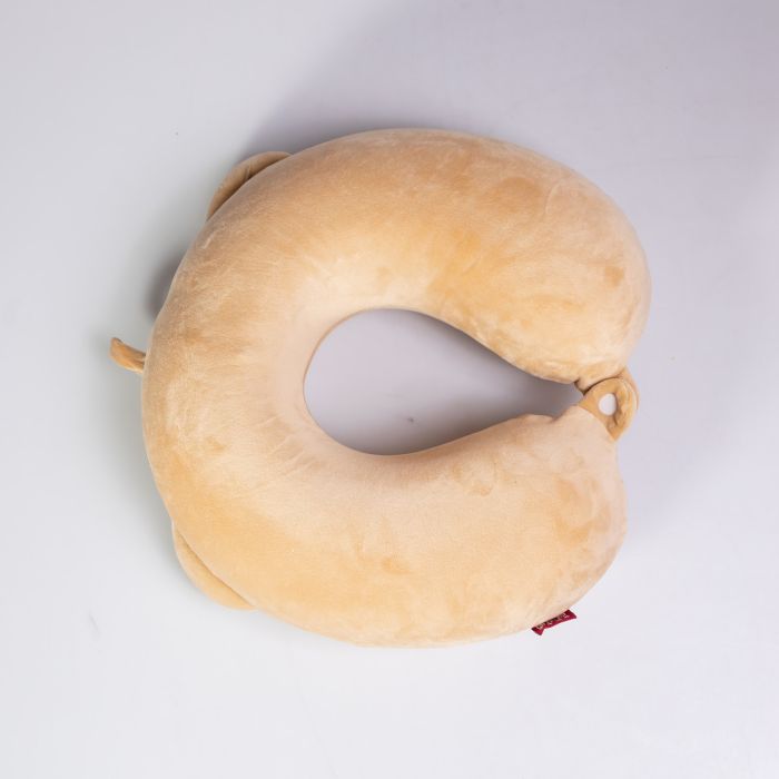 Дорожній набір 2 в 1 Bear подушка для шиї та маска для сну HP-56-9BR