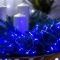 Гірлянда нитка світлодіодна GarlandoPro 171 LED 16м 8 режимів гірлянда новорічна Синій W300LEDBL
