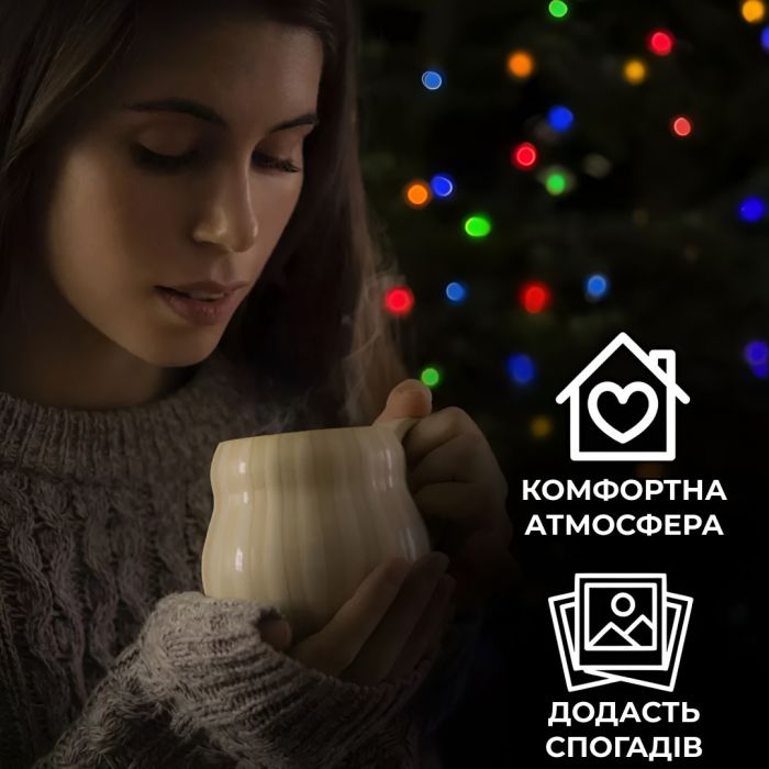 Гірлянда нитка 22м на 218 LED лампочок світлодіодна прозорий провід 8 режимів роботи W500LEDML