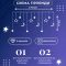 Гірлянда світлодіодна штора GarlandoPro зірка і місяць 108LED 3х0,9 м гірлянда зірка Білий 1733059W