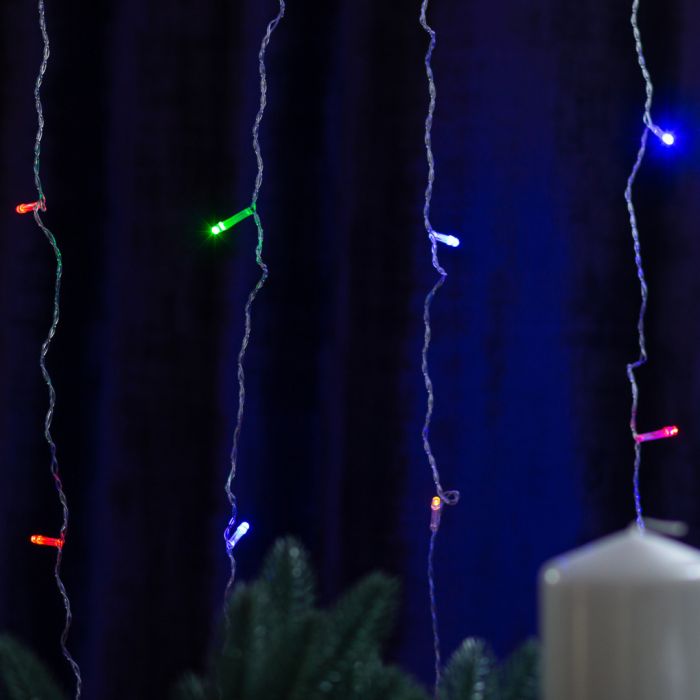 Гірлянда світлодіодна GarlandoPro 600 LED 3х3 м 16 ліній 8 режимів ZWM2600LEDML