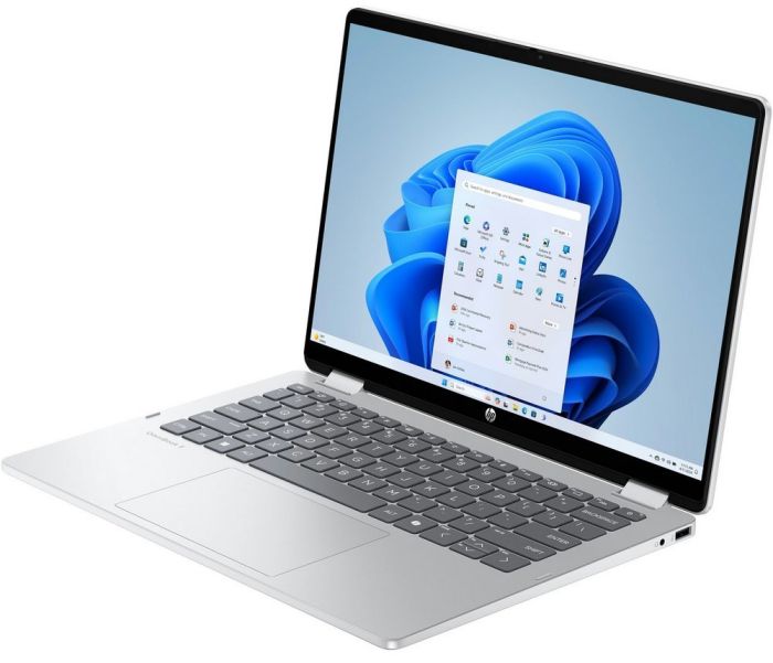 Ноутбук HP OmniBook 5 Flip x360 14" WUXGA IPS Touch, Intel 7-150U, 24GB, F1TB, UMA, Win11, сріблястий