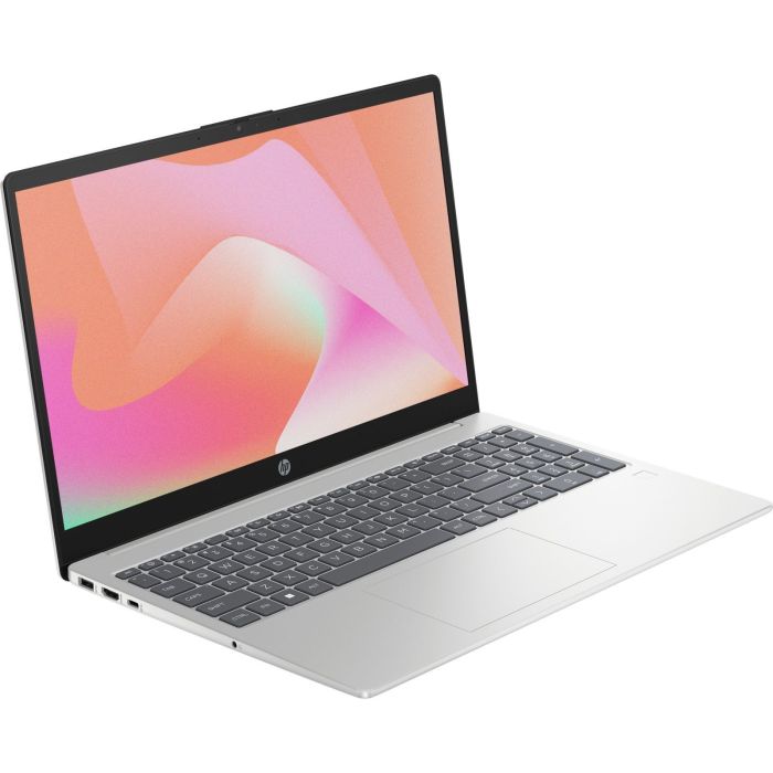 Ноутбук HP 15-fd2004ua 15.6" FHD IPS AG, Intel U5-225U, 32GB, F1TB, UMA, DOS, сріблястий