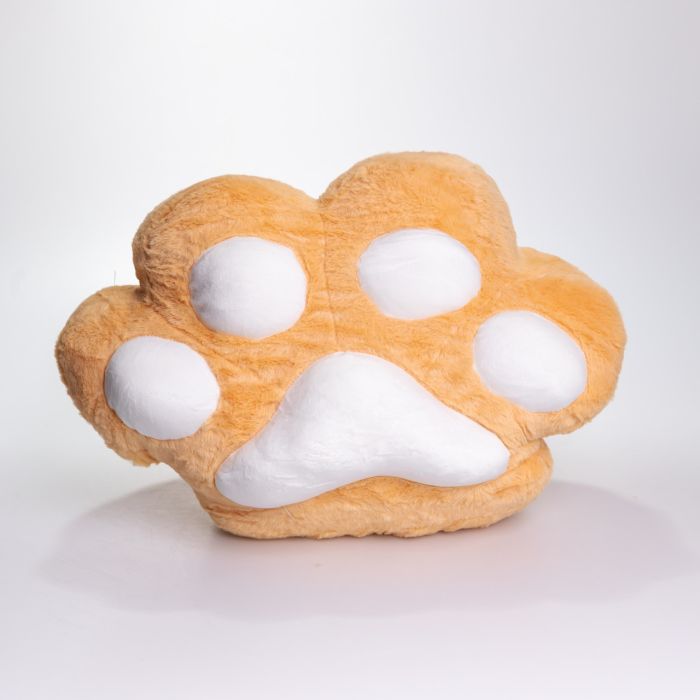 М'яка іграшка-подушка з пледом і муфтою 3 в 1 Лапка 40×40×25 (см) Помаранчевий Yiwu 520-18Y