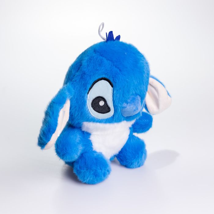 М'яка іграшка Стіч 20х15 (см) плюшева іграшка Ліло та Стіч Stitch для дітей на подарунок Синій 509-23BL