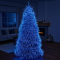 Новорічна гірлянда Хвойна лапа кімнатна роса 100 м 3000 LED зелений провід Синє сяйво D3000L100MGBL