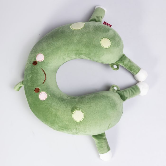 Подушка для шиї Donuts U-подібна, сірий HP-56-6OL