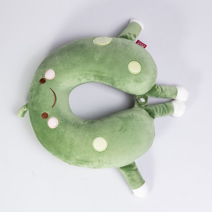 Подушка для шиї Donuts U-подібна, сірий HP-56-6OL