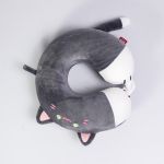 Подушка для шиї Kitty U-подібна темно-сіра HP-56-11BG