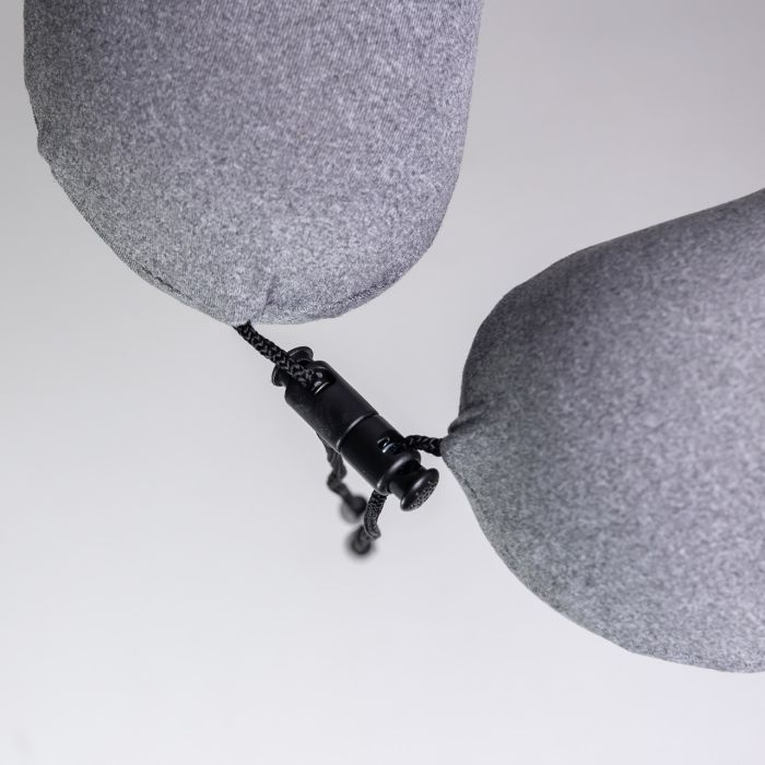 Подушка для шиї Smile&Hug U-подібна темно-сіра HP-56-14G