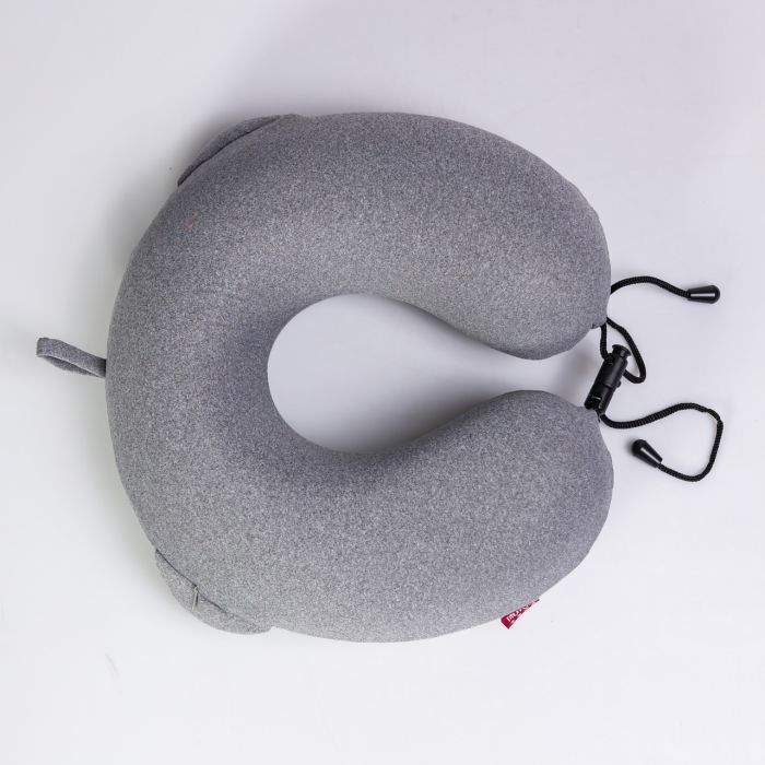 Подушка для шиї Smile&Hug U-подібна темно-сіра HP-56-14G