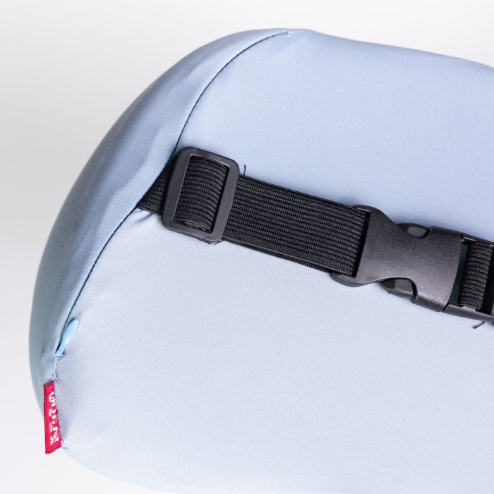 Подушка-підголовник Minimal для подорожей, блакитний HP-56-24BL